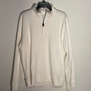 TOMMY BAHAMA 1/4 zip sweater size medium